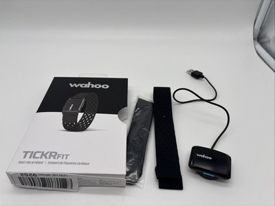 Wahoo Fitness Wahoo TICKR FIT Herzfrequenz Armband, Bluetooth/ANT+, Black 