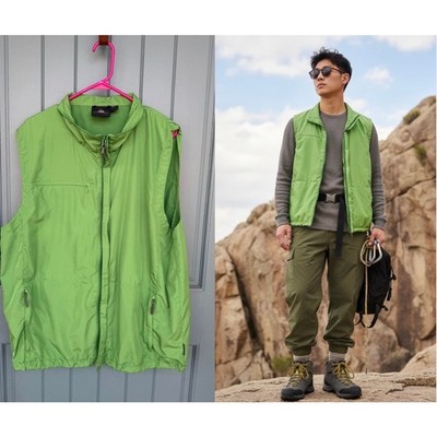 Stormtech Performance Mesh-Lined Technical Vest in Lime Green - XL