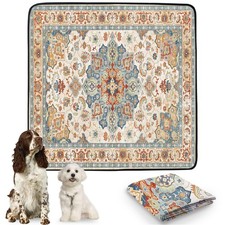 Washable Pee Pads for Dogs Cat Litter Mat 72'' x 72" Super Absorbent Leakproo...