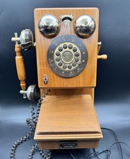 Thomas Collector's Edition 1927 Country Store wooden wall telephone replica VTG