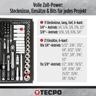 Sunex Stecknuss 15 Mm – Mit 3/8" Antrieb, Aus Chrom-Molybdän, Für Schlagwerkzeuge & Harte Einsätze