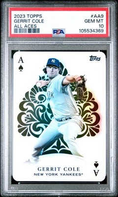 2023 Topps Series 1 - All Aces Gerrit Cole #AA-9 PSA 10 | eBay