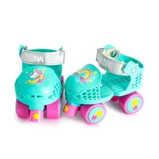 SULIFEEL Kids Adjustable Quad Roller Skates,Toddler Beginner Roller Skates fo...