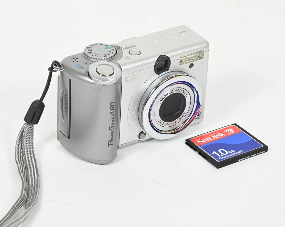 Canon PowerShot A80 Digital Cameras for Sale | Shop New & Used