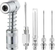 Grease Needle Tip Accessory Set,90 Degree Gun Coupler Adapter,Grease... 