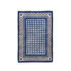 3'10"x6'2" Stone Blue Vintage Chinese Hand Knotted Oriental Rug Wool 78562