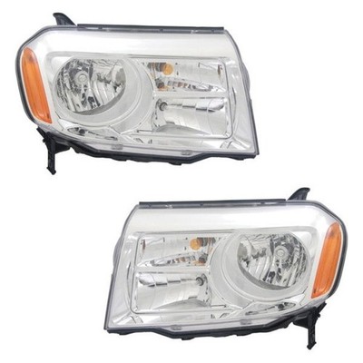 For Honda Pilot 12-15 Headlight Set Driver & Passenger Side Replacement