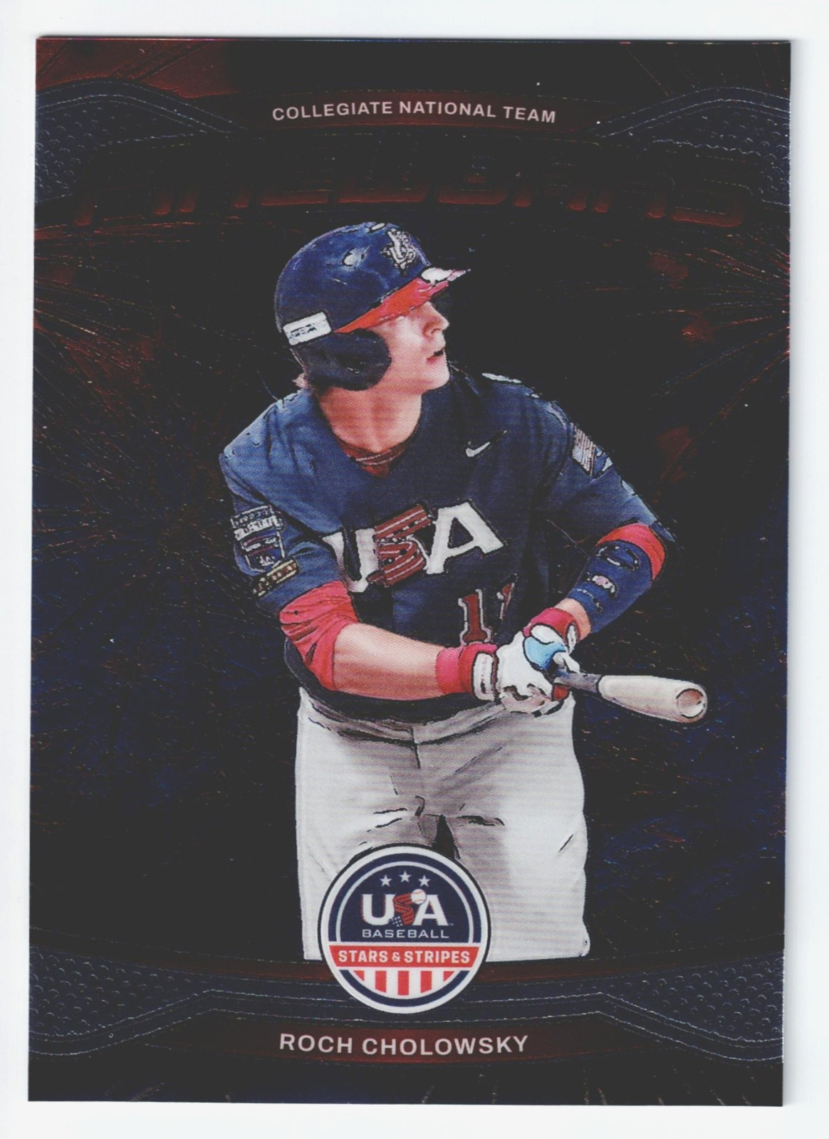 2026 Panini USA Stars Stripes Roch Cholowsky Rookie RC Fireworks #6 White Sox