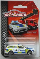 Majorette S.O.S. Cars Volvo V90 Weiß/Blau/Gelb Polis Neu/Ovp Polizei Schweden