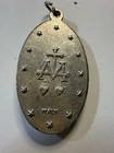 Italy Oval Virgin Mary Miraculous Medal Pendant Charm - Christianity — photo 2