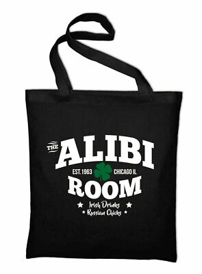 The Alibi Room Jutebeutel Bar Frank Gallagher Fan Logo TV Serie Jute Shameless