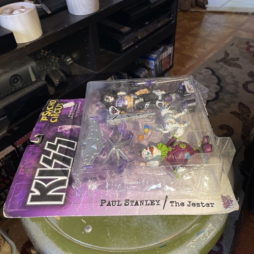 1998 McFARLANE TOYS KISS PSYCHO CIRCUS ULTRA ACTION FIGURES PAUL STANLEY~JESTER - Picture 9 of 12
