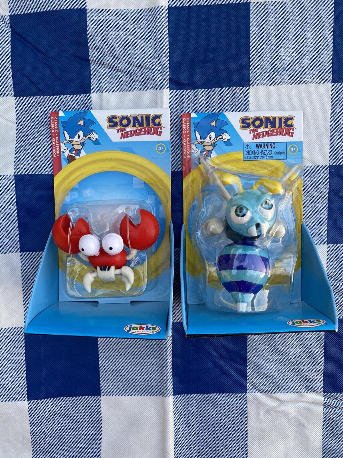 Boneco Tomy Sonic Boom Knuckles+crabmeat T22045