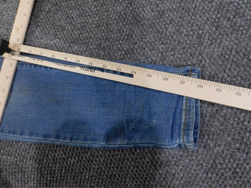 judy blue jeans 7/28 skinny fit distressed womens blue denim stretch - Picture 11 of 12