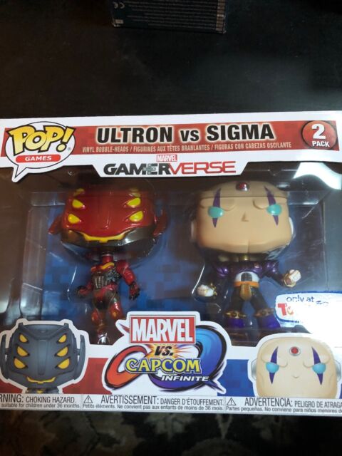 Pop Funko Ultron Vs Sigma Gamerverse Marvel Vs Capcom Toys R Us Exclusive | eBay