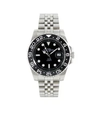 M&M PRIMO EMPORIO DIVER'S WATCH WITH BLACK BEZEL 1101/JN JUBILEE
