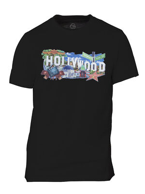 Mens Hollywood and Vine Short-Sleeve T-Shirt | eBay