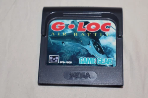 G-LOC AIR BATTLE SEGA GAME GEAR Video Game Cart Authentic