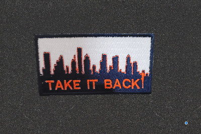 Take it Back Houston Skyline Patch - Easy Iron On - GO Houston Astros !