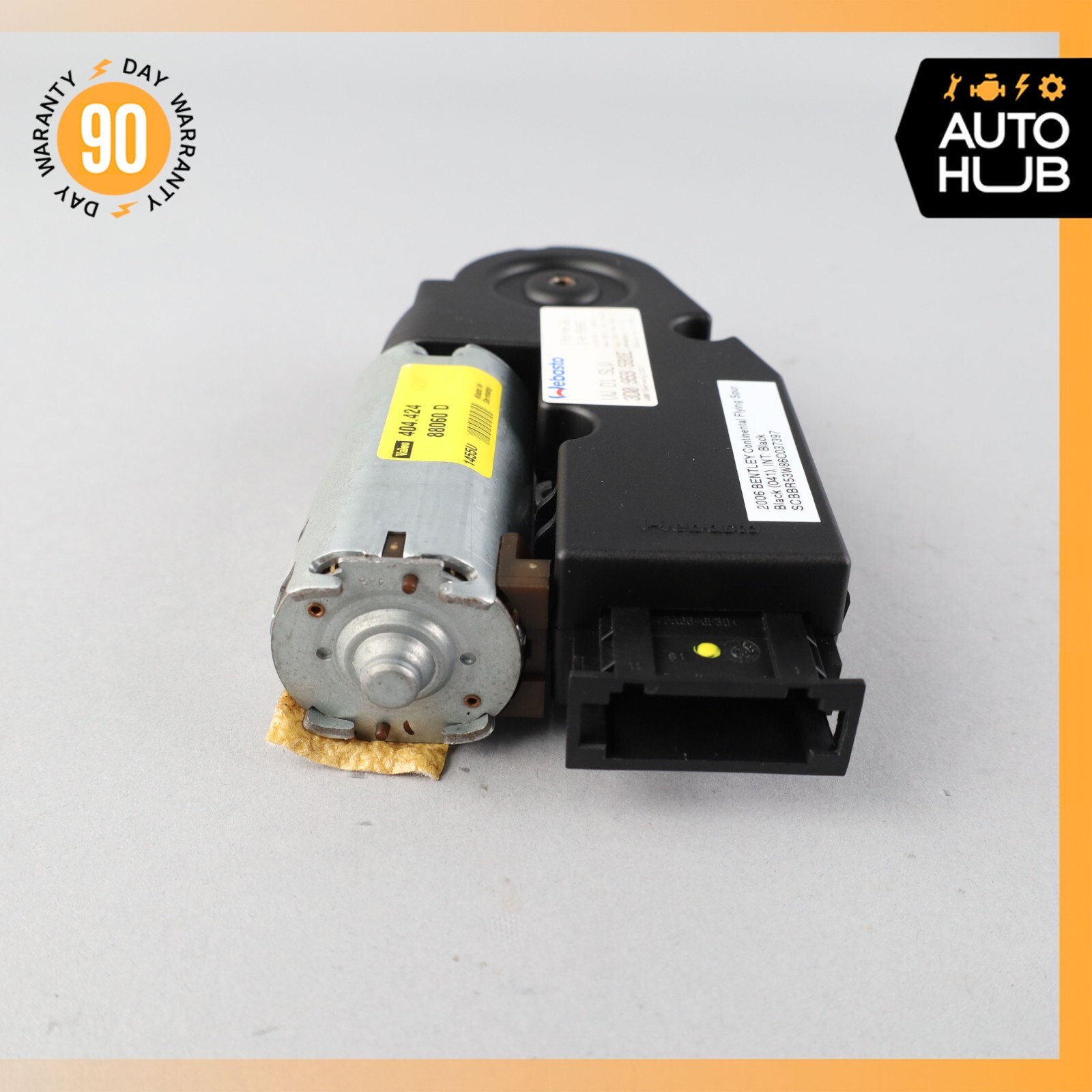 06-18 Bentley Continental Flying Spur Sunroof Sun Roof Motor Right Side OEM 67k