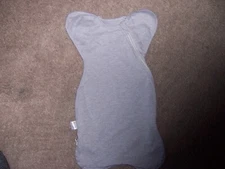 3-Way Wearable Swaddle Blankets Sleep Sacks S ( 0-3 Months, 5-14 lbs ), Grey 