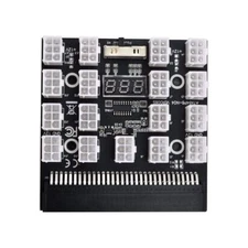 1200W Server PSU Power Supply Breakout Board Adapter with 17 Ports ATX 6 Pin ...