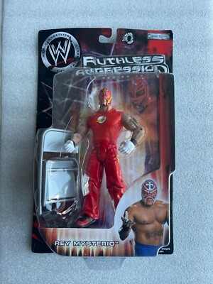 Rey Mysterio WWE Ruthless Aggression Series 12 The Flash Costume Jakks Pacific