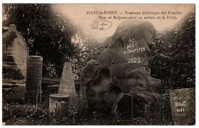 CPA 95 - SAINT LEU LA FORET (Val d'Oise) - Grab der Familien Bosc und Beljame