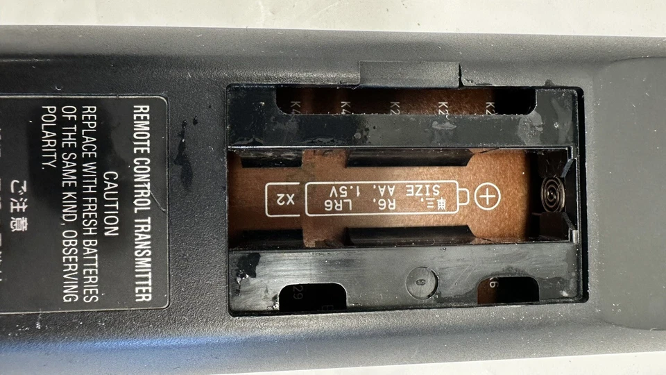 Mando a distancia Panasonic RAK-DV964WK para DVDCV35 DVDCV40 - Foto 4 de 4