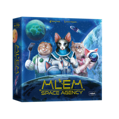 MLEM Space Agency Board Game by Rebel Games/Asmodee ASMREMLE01EN