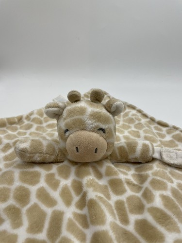 Carter’s Giraffe plush blanket lovey pacifier holder Embroidered Eyes Nose - Picture 2 of 13