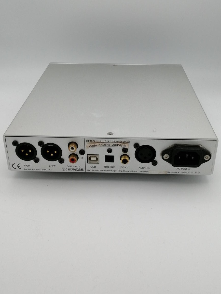 CEC DA53 D/A Converter DAC PCM1796 ships from Japan | eBay