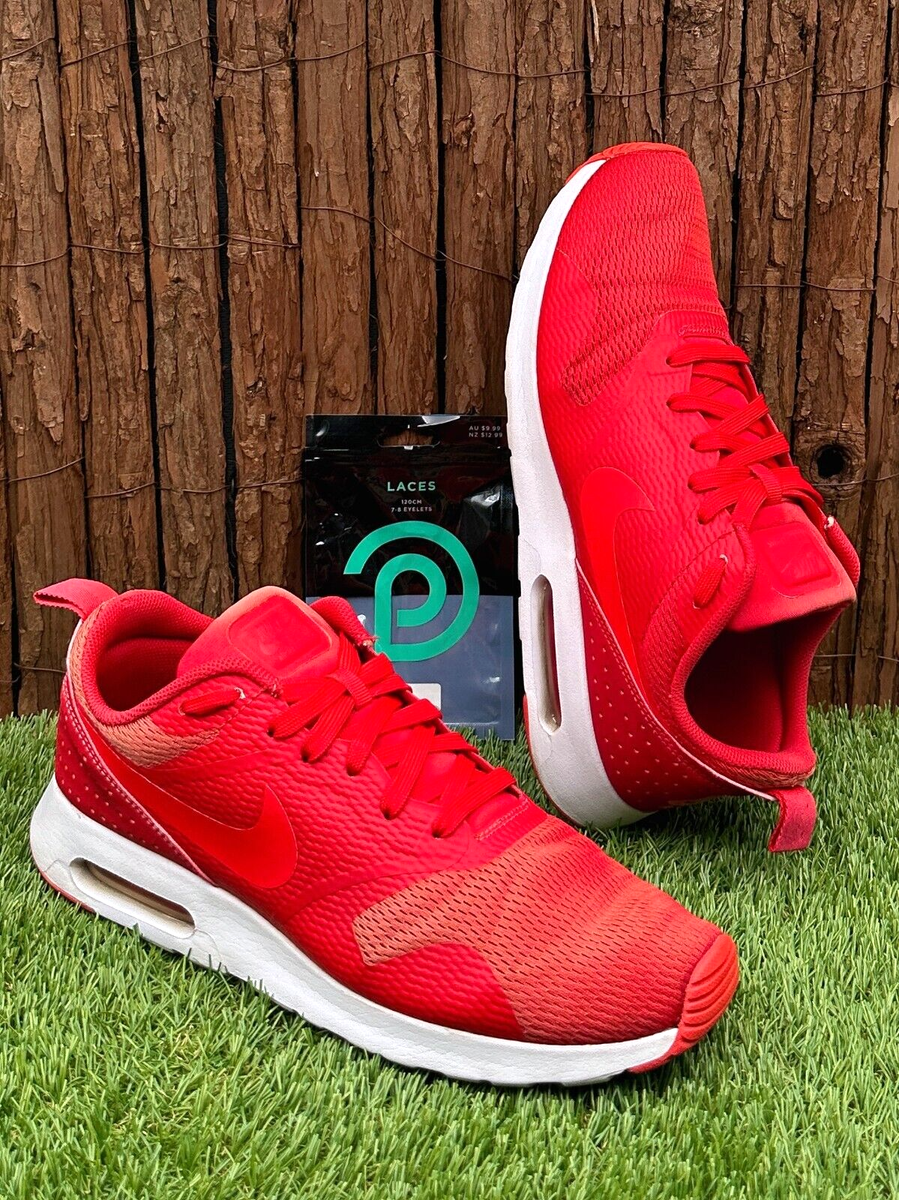 Nike Air Max Tavas University Red running shoes sneakers US 10 UK
