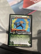 2002 Score Limited Dragon Ball Z DBZ CCG TCG Saiyan Face Smash 96 - Foil Trunks