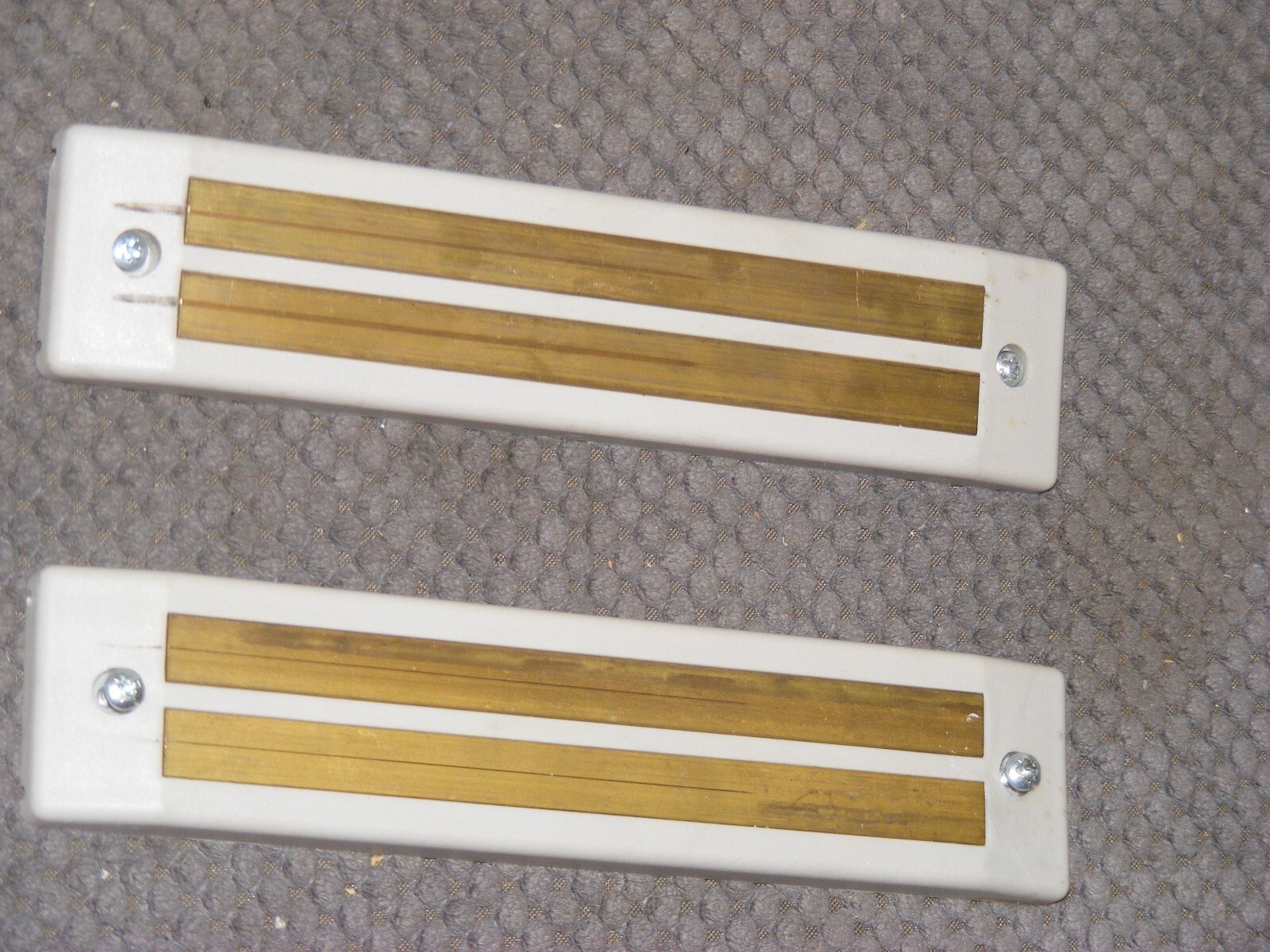 ACORN SUPERGLIDE 120/130 & T700 HD STAIRLIFT GENUINE SET OF 2 CHARGEPOINT STRIPS