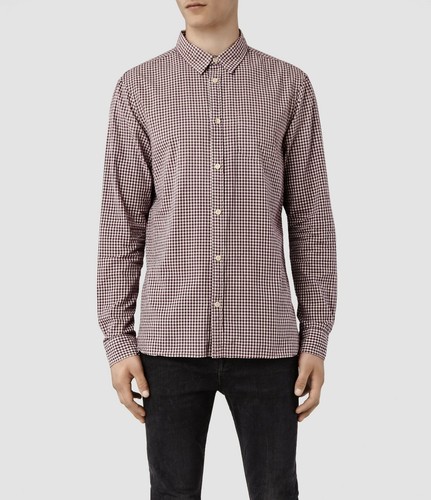White Plaid Hakashi Shirt 