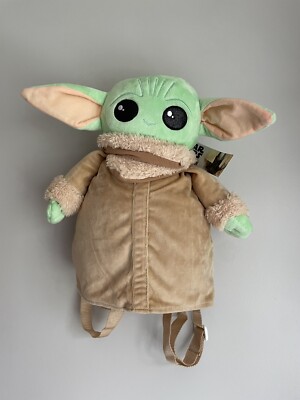 Star Wars The Child Mandalorian plush backpack Loungefly Baby Yoda Plush Mini BackPack – Norman main image 4