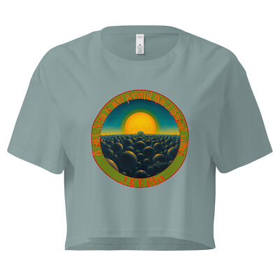 Tolkien Quote ''A Single Dream'' Women s crop top LOTR Hobbit Magic Imagination