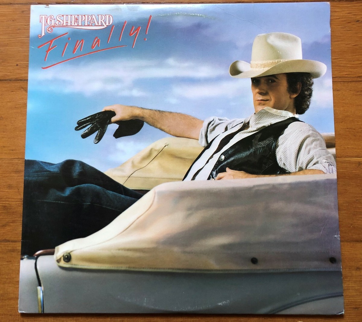 T.G. Sheppard~Finally~1982 Warner Bros~Country~NM Vinyl~Original