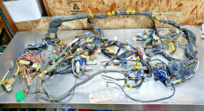 82-85 TOYOTA CELICA GTS 22RE INTERIOR DASH COWL BODY WIRE WIRING HARNESS AUTO OE