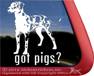 Got Pigs? High Quality Catahoula Leopard Dog Vinyl Decal Sticker