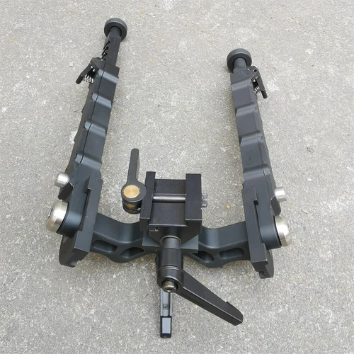 Rifle Bipod 360Degrees Swivel 7.5-9'' Adjustable Height Folding Design Picatinny - Picture 10 of 25