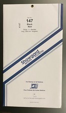 Showgard Stamp Black Mounts size 147 FREE USA SHIPPING 264 mm by 147 mm 5 strips