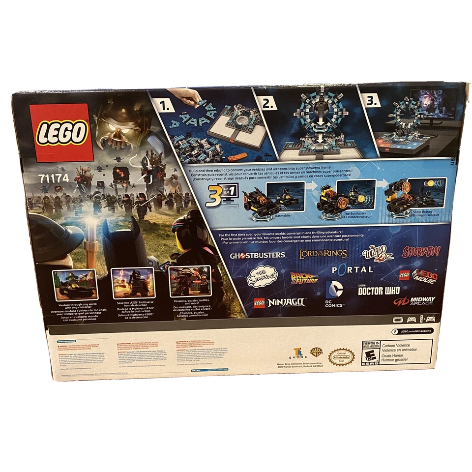 Lego Play Wii U Dimensions Starter Pack # 71174 Batman Wii U Batman Wizard WB - Image 4 of 4