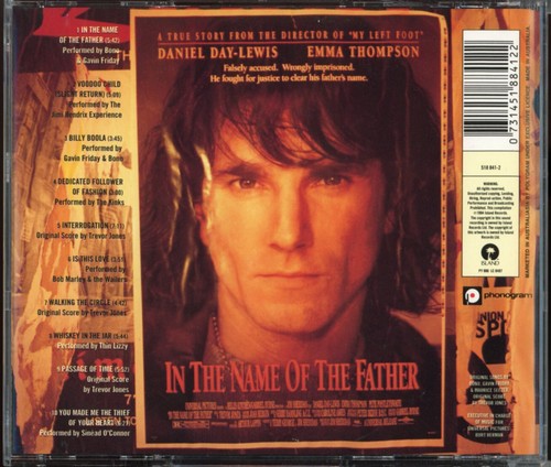 In The Name Of The Father - Music From The Motion Picture Soundtrack CD (A17) - Picture 2 of 4