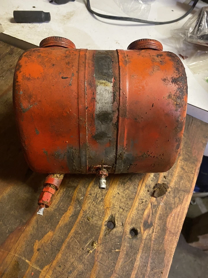 Conjunto de tanque de combustible y tanque de aceite para motosierra Sears U4D OEM con tapas envío gratuito Foto 3 de 3