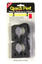 PAIR OF ORIGINAL QUICK FIST 10010 CLAMPS FOR 1" TO 2.25" DIAMETER - BRAND NEW