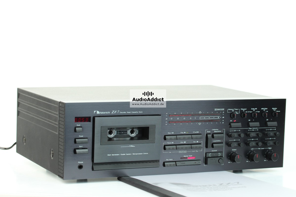 Nakamichi ZX-7 Tapedeck Kassettendeck - pro serviced - warranty