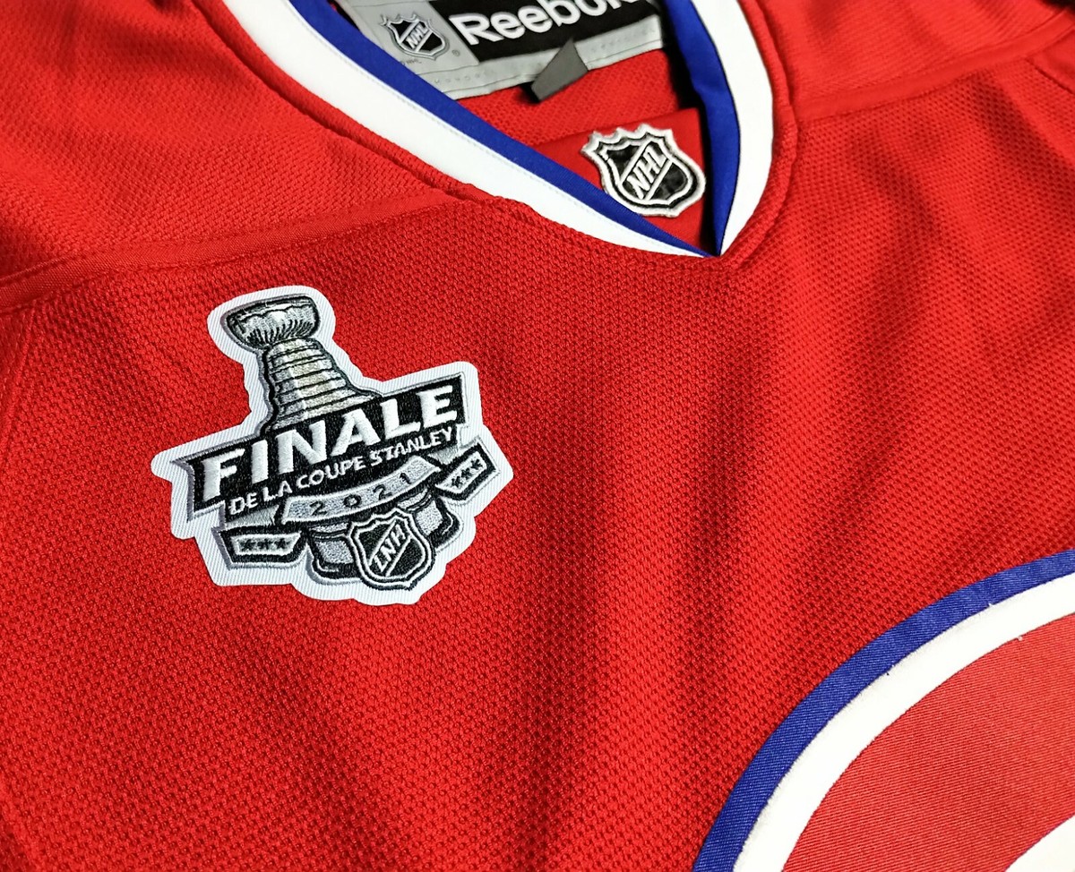 MEN-S MONTREAL CANADIENS RED/HOME 2021 STANLEY CUP PATCH NHL