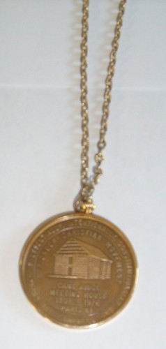 Cane Ridge Meeting House 1801-1976 Coin Necklace Paris Kentucky Pioneer ...